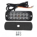 12V-24V 36W 12 LED Recovery Strobe Grill Breakdown Flashing Light Warning Lamp Indicator Lamp