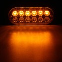12V-24V 36W 12 LED Recovery Strobe Grill Breakdown Flashing Light Warning Lamp Indicator Lamp