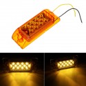 12V 24V LED Trailer Rear Tail Side Marker Lamp Light Car Truck Red/Yellow Universal