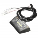 12V 3 LED Number License Rear Plate Light For Motorcycle Quad Bike E-marked