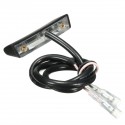 12V 3 LED Number License Rear Plate Light For Motorcycle Quad Bike E-marked