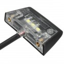 12V 3 LED Number License Rear Plate Light For Motorcycle Quad Bike E-marked