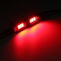 12V 3 LED SMD Motorcycle Car Number License Plate Screw Bolt Light Lamp Bulb