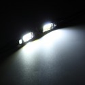 12V 3 LED SMD Motorcycle Car Number License Plate Screw Bolt Light Lamp Bulb