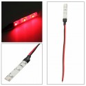 12V 3 LED Strip Light 3528 SMD Flexible IP65 Waterproof For Motorcycle Car