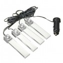 12V 4 in 1 LED Auto Interior Floor Dash Decorative Atmosphere Light Lamp