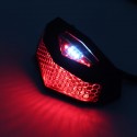 12V 5 In 1 Motorcycle ATV LED Rear Tail Brake Stop Turn Signal License Plate Light