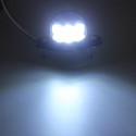 12V 6LEDs Number Plate License Light Reflector For Motorcycle Trailer Truck Lorry