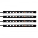 12V 8 Pods LED RGB Light Underbody Neon Atmosphere Music Neon Lamp RF Dual Remote