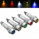 12V 8mm Boat LED Dashboard Dash Warning Indicator Signal Lamp Light