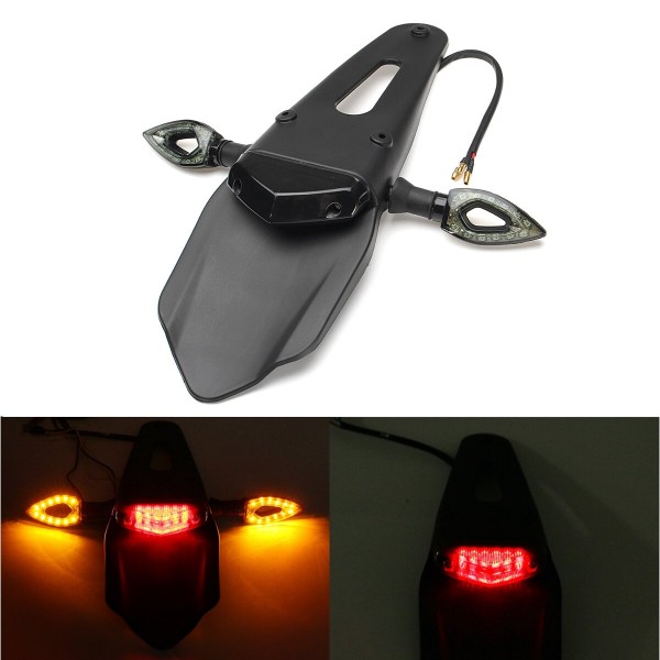 12V LED Enduro Fender-Brake Tail Light Turn Signal Light For Motorcycle Dirt Bike