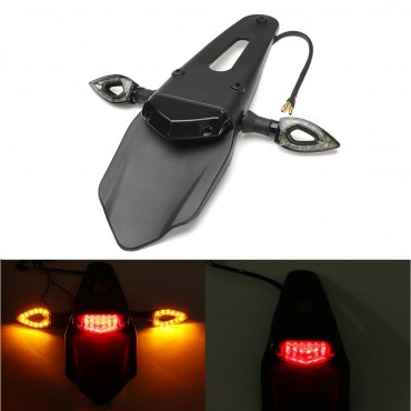 12V LED Enduro Fender Brake Tail Light Turn Signal Light For Motorcycle Dirt Bike