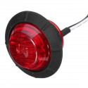 12V LED Round Side Marker Clearance Light Indicator Tail Lamp Car Truck Trailer