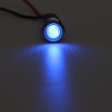 12V Metal 12mm LED Panel Dash Lamp Warning Light Indicator Boat