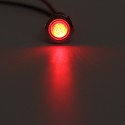 12V Metal 12mm LED Panel Dash Lamp Warning Light Indicator Boat