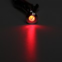 12V Metal 8mm LED Panel Dash Lamp Warning Light Indicator Waterproof