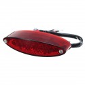 12V Motorcycle 28 LED Rear Brake Tail License Plate Light Red Lamp Universal