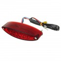 12V Motorcycle 28 LED Rear Brake Tail License Plate Light Red Lamp Universal