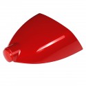 12V Motorcycle Cafe Racer Rear Seat Cowl Cover Fender Splash Guard Tail Light Universal