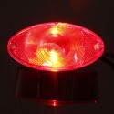 12V Motorcycle Cat Eye Rear Brake Stop Tail Light Red For Harley Chopper