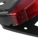 12V Motorcycle Integrated LED Rear Fender Driving Brake Stop Motorcross Tail Light Red