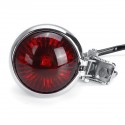 12V Motorcycle Smoke Rear Brake Stop Red Tail Light For Harley Chopper Cafe Racer