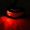 12V Red LED Rear Brake Stop Running Tail Light Motorcycle ATV Dirt Bike Integrated