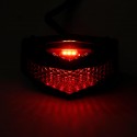 12V Red LED Rear Brake Stop Running Tail Light Motorcycle ATV Dirt Bike Integrated