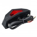 12V Red LED Rear Brake Stop Running Tail Light Motorcycle ATV Dirt Bike Integrated