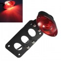 12V SidE-mount License Plate Frame Bracket Tail Light for Harley