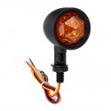 12V Universal Motorcycle Bullet Turn Signal Indicator Brake Runnning Lights 4 Wire