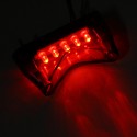 12V Universal Motorcycle Rear Running Stop Brake Tail Light For Scooter ATV