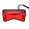 12V Universal Motorcycle Rear Running Stop Brake Tail Light For Scooter ATV