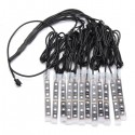 12x LED Remote Wireless Neon Light Strips Kit For Car Truck Lorry Boat Motor Bike