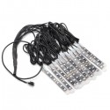 12x LED Remote Wireless Neon Light Strips Kit For Car Truck Lorry Boat Motor Bike