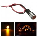 14mm 12V Dash Panel Indicator Warning Light Lamp For Motorcycle Car Van Boat Truck Lorry