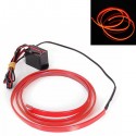 1M EL Cold Wire Neon Light Dress Party Dance Festival Decoration With Ballast Controller For Motor Auto
