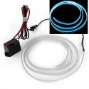 1M EL Cold Wire Neon Light Dress Party Dance Festival Decoration With Ballast Controller For Motor Auto