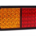 1PC 12V 75 LED Tail Light Brake Stop Reverse Indicator Lamp for Truck Boat Trailer