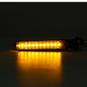 1Pcs Yellow/Red Motorcycle Flowing LED Turn Signal Indicator Lamp Sequential Lights Universal