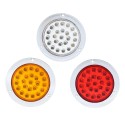 24 LEDs 10-30V Waterproof Indicator Stop Rear Tail Light For Motorcycle Car ATV Boats