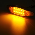 24V LED Side Marker Light Flash Strobe Emergency Warning Lamp For Boat Car Truck Trailer