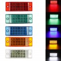 2PCS 21 LED Side Marker Lights Lamp for 12V 24V Truck Trailer Caravan Lorry Van