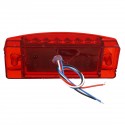 2PCS 21 LED Side Marker Lights Lamp for 12V 24V Truck Trailer Caravan Lorry Van