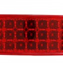 2PCS 21 LED Side Marker Lights Lamp for 12V 24V Truck Trailer Caravan Lorry Van