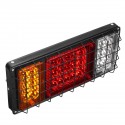 2PCS 24V 45LED Trailer Lights Rear Tail Indicators For Truck Caravan Boat