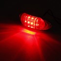 2PCS 24V 6LED Side Marker Lights Indicator Car Trailer Truck Lorry Van Lamp