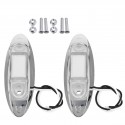 2PCS 3 LED Side Marker Lights Position Lamp For Car Truck Trailer Lorry