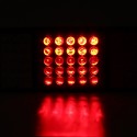 2Pair Rear Tail Light Brake Reverse Lamp For Trucks Utes Boat Trailers 55 LED