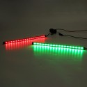 2Pcs 30cm LED Atmosphere Light Neon Strip Flashing Decoration Signal Boat Car